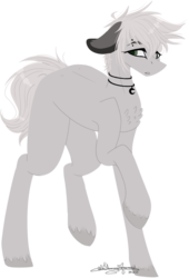 Size: 608x892 | Tagged: safe, artist:ohflaming-rainbow, oc, oc only, oc:clause, earth pony, pony, female, mare, simple background, solo, transparent background