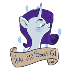 Size: 900x900 | Tagged: safe, artist:thebirbdraws, rarity, pony, unicorn, g4, female, old banner, simple background, solo, transparent background
