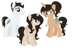 Size: 804x566 | Tagged: safe, artist:cindystarlight, oc, oc only, oc:lele glimmer, alicorn, pony, unicorn, base used, female, male, mare, simple background, stallion, transparent background