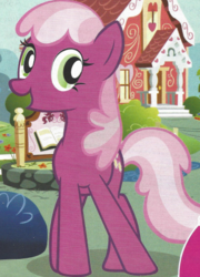 Size: 357x496 | Tagged: safe, cheerilee, earth pony, pony, g4, cropped, faic, female, magazine scan, nightmare fuel, scan, solo, you had one job