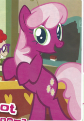 Size: 478x689 | Tagged: safe, cheerilee, earth pony, pony, g4, official, cheeribetes, cropped, cute, female, magazine scan, scan, solo, you had one job