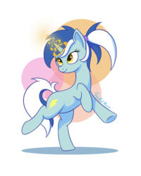 Size: 2000x2500 | Tagged: safe, artist:soulfulmirror, oc, oc only, oc:noxie pai, pony, unicorn, female, glowing horn, high res, horn, magic, mare, rearing, simple background, solo, transparent background