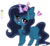 Size: 1024x941 | Tagged: safe, artist:mauuwde, oc, oc only, oc:moonie, pony, alcohol, champagne, chest fluff, hat, magic, party hat, simple background, solo, telekinesis, transparent background, wine