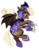 Size: 2152x2747 | Tagged: safe, artist:pridark, oc, oc only, oc:gilded oak, bat pony, armor, bat pony oc, commission, high res, night guard, open mouth, simple background, solo, transparent background