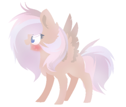 Size: 520x440 | Tagged: safe, artist:xmelodyskyx, oc, oc only, oc:cinnamon pastel, pegasus, pony, female, mare, simple background, solo, transparent background