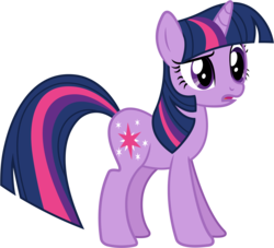 Size: 5497x5000 | Tagged: safe, artist:craftybrony, twilight sparkle, pony, unicorn, applebuck season, g4, my little pony: friendship is magic, .ai available, absurd resolution, female, mare, simple background, solo, transparent background, unicorn twilight, vector