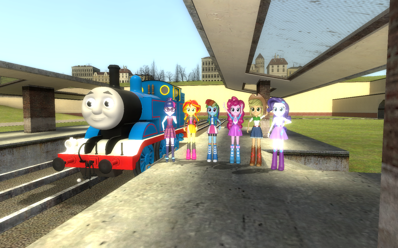 my little pony and thomas and friends