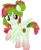 Size: 2064x2544 | Tagged: safe, artist:monkfishyadopts, derpibooru exclusive, oc, oc only, oc:watermelana, pegasus, pony, 2018 community collab, derpibooru community collaboration, g4, blushing, butt, freckles, gradient hooves, high res, looking at you, looking back, looking back at you, plot, raised hoof, shy, simple background, solo, transparent background