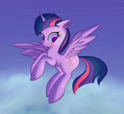 Size: 1320x1216 | Tagged: safe, artist:brok-enwings, twilight sparkle, alicorn, pony, g4, female, mare, solo, twilight sparkle (alicorn)