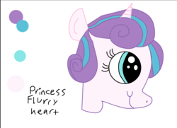 Size: 1098x796 | Tagged: safe, artist:smurfettyblue, derpibooru exclusive, princess flurry heart, g4, adobe animate, adobe flash, bust, female, reference sheet, solo