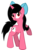 Size: 1170x1748 | Tagged: safe, artist:realorunan0459, oc, oc only, oc:rina-chan, alicorn, pony, unicorn, bow, female, hair bow, mare, ponysona, raised hoof, rina-chan, shoe glimmer, simple background, solo, transparent background