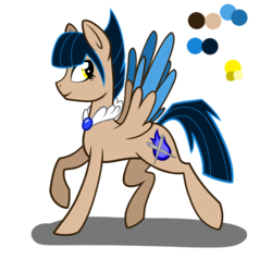 Size: 2000x2000 | Tagged: safe, artist:chelseawest, oc, oc only, oc:blue flare, pegasus, pony, colored wings, female, high res, mare, multicolored wings, reference sheet, simple background, solo, transparent background