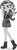 Size: 377x1136 | Tagged: safe, edit, sunset shimmer, equestria girls, g4, my little pony equestria girls: better together, black and white, boots, clothes, female, grayscale, high heel boots, monochrome, peace sign, shoes, skirt, solo