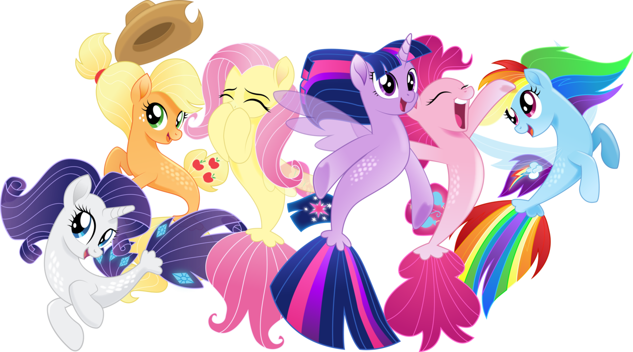 Safe Artist Infinitewarlock Applejack Fluttershy Pinkie Pie Rainbow Dash Rarity