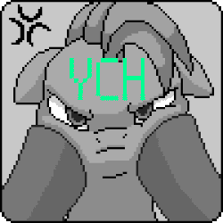 Size: 300x300 | Tagged: safe, artist:imreer, animated, cheek squish, commission, cross-popping veins, cute, monochrome, pixel art, squishy cheeks, your character here