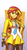 Size: 777x1425 | Tagged: safe, artist:mykegreywolf, edit, editor:marno, sunset shimmer, equestria girls, g4, ace attorney, athena cykes, clothes, cosplay, costume, crossover, female, gloves, looking at you, pantyhose, skirt, skirt suit, smiling, solo, suit