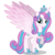 Size: 2477x2455 | Tagged: safe, artist:gihhbloonde, princess flurry heart, alicorn, pony, g4, crown, female, high res, jewelry, older, older flurry heart, regalia, simple background, solo, transparent background