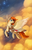 Size: 2000x3105 | Tagged: safe, artist:1jaz, oc, oc only, oc:sacred heart, pegasus, pony, clothes, cloud, colored wings, colored wingtips, commission, doctor, ear piercing, earring, flying, high res, jewelry, male, piercing, red cross, sky, solo, stallion, windswept mane