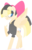 Size: 813x1280 | Tagged: safe, artist:vivian reed, songbird serenade, pegasus, pony, g4, my little pony: the movie, bow, female, hair bow, mare, profile, simple background, smiling, solo, sparkles, spread wings, transparent background, wings