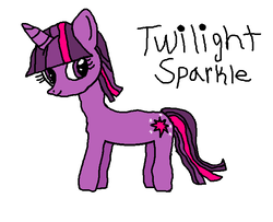 Size: 680x552 | Tagged: safe, artist:nightshadowmlp, twilight sparkle, pony, unicorn, g4, ms paint, smiling, text