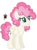 Size: 495x667 | Tagged: safe, artist:marielle5breda, oc, oc only, pegasus, pony, female, magical lesbian spawn, mare, offspring, parent:fluttershy, parent:pinkie pie, parents:flutterpie, simple background, solo, transparent background