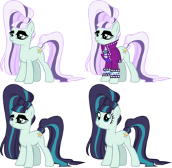 Size: 3058x3000 | Tagged: safe, artist:cloudy glow, coloratura, earth pony, pony, g4, alternate hairstyle, clothes, countess coloratura, female, high res, mare, simple background, smiling, solo, transparent background, vector