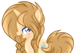 Size: 1024x727 | Tagged: safe, artist:morries123, oc, oc only, oc:heart catcher, pony, unicorn, blushing, female, mare, simple background, solo, transparent background