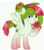 Size: 925x1063 | Tagged: safe, artist:monkfishyadopts, oc, oc only, oc:watermelana, pony, g4, base used, eating, food, freckles, fruit, gradient hooves, herbivore, looking at you, melon, simple background, solo, transparent background, watermelon