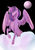 Size: 2893x4092 | Tagged: safe, artist:bewarethemusicman, twilight sparkle, alicorn, pony, g4, cloud, female, freckles, hair over one eye, mare, moon, solo, spread wings, twilight sparkle (alicorn), wings