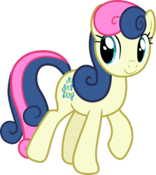Size: 2469x2772 | Tagged: safe, artist:frownfactory, bon bon, sweetie drops, earth pony, pony, g4, .svg available, female, high res, mare, simple background, solo, svg, transparent background, vector