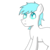 Size: 1200x1200 | Tagged: safe, artist:cappie, oc, oc only, oc:diamond frost, pony, bust, male, portrait, simple background, solo, stallion