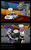 Size: 1000x1609 | Tagged: safe, artist:niban-destikim, rarity, sweetie belle, robot, equestria girls, g4, car, clothes, comic, crossover, female, looking back, male, monster truck rally, mud, parody, robosaurus, seatbelt, simpsons did it, sisters, the simpsons, this will not end well, truckasaurus, worried