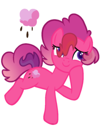 Size: 611x777 | Tagged: safe, artist:marielle5breda, oc, oc only, earth pony, pony, cutie mark background, female, mare, simple background, solo, transparent background