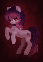 Size: 2600x3701 | Tagged: safe, artist:aphphphphp, oc, oc only, oc:share dast, earth pony, pony, female, high res, mare, rearing, solo