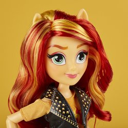 Size: 1500x1500 | Tagged: safe, sunset shimmer, equestria girls, g4, my little pony equestria girls: better together, clothes, doll, eye, eyes, irl, jacket, photo, toy