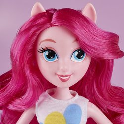 Size: 1500x1500 | Tagged: safe, pinkie pie, equestria girls, g4, my little pony equestria girls: better together, clothes, cutie mark on clothes, doll, eye, eyes, hair, irl, merchandise, photo, toy