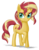 Size: 1299x1647 | Tagged: safe, artist:artemis-polara, sunset shimmer, pony, unicorn, g4, female, mare, raised hoof, simple background, solo, transparent background