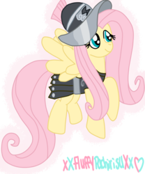 Size: 1024x1229 | Tagged: safe, artist:xxfluffypachirisuxx, fluttershy, private pansy, pegasus, pony, g4, armor, female, helmet, looking away, mare, simple background, smiling, solo, spread wings, transparent background, wings