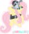 Size: 1024x1229 | Tagged: safe, artist:xxfluffypachirisuxx, fluttershy, private pansy, pegasus, pony, g4, armor, female, helmet, looking away, mare, simple background, smiling, solo, spread wings, transparent background, wings