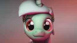 Size: 850x478 | Tagged: safe, artist:fishimira, lyra heartstrings, pony, unicorn, g4, 3d, cute, female, looking at you, mare, smiling, solo, source filmmaker