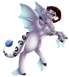 Size: 2096x2316 | Tagged: safe, artist:mauuwde, oc, oc only, oc:drahar, dracony, hybrid, chest fluff, high res, male, rearing, simple background, solo, transparent background, unshorn fetlocks