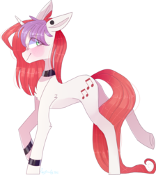 Size: 2738x3053 | Tagged: safe, artist:erinartista, oc, oc only, oc:rubii notes, pony, unicorn, female, high res, mare, simple background, solo, transparent background