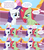 Size: 1284x1444 | Tagged: safe, artist:hakunohamikage, rarity, oc, oc:garnet, pony, unicorn, ask-princesssparkle, g4, ask, crying, female, mare, tears of joy, tumblr