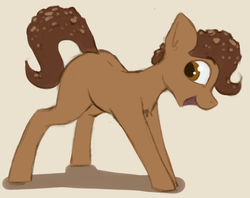 Size: 907x717 | Tagged: safe, artist:marsminer, oc, oc only, food pony, original species, food, simple background, solo