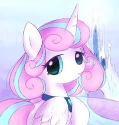Size: 860x900 | Tagged: safe, artist:nika191319, princess flurry heart, pony, g4, female, looking at you, mare, older, older flurry heart, solo