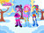 Size: 1024x768 | Tagged: safe, artist:user15432, pinkie pie, rainbow dash, twilight sparkle, human, equestria girls, g4, alternate hairstyle, bootleg, boots, bundled up for winter, clothes, dressup, dressup game, earmuffs, enjoy dressup, eqg promo pose set, flash game, gloves, gradient hair, hairstyle, hasbro, hasbro studios, hat, high heel boots, high heels, leggings, mittens, scarf, shoes, snow, trio, twilight sparkle (alicorn), winter, winter boots, winter cap, winter clothes, winter coat, winter hat, winter outfit, wintertime