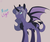 Size: 2000x1688 | Tagged: safe, artist:moonakart13, artist:moonaknight13, oc, oc only, alicorn, bat pony, bat pony alicorn, pony, bat wings, chest fluff, female, freckles, gray background, magical lesbian spawn, markings, next generation, offspring, parent:princess luna, parent:twilight sparkle, parents:twiluna, simple background, solo