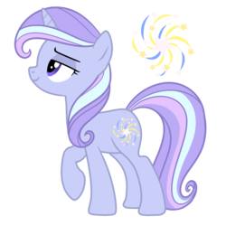 Size: 1800x1800 | Tagged: safe, artist:elskafox, oc, oc only, oc:sabrina eventide, pony, unicorn, female, magical lesbian spawn, mare, offspring, parent:starlight glimmer, parent:trixie, parents:startrix, simple background, solo, transparent background