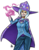 Size: 700x889 | Tagged: safe, artist:theartrix, trixie, human, g4, blue hair, cape, clothes, coat, female, gloves, grin, hat, hate, humanized, lipstick, magic, pants, smiling, solo, trixie's cape, trixie's hat