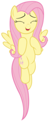 Size: 7000x18200 | Tagged: safe, artist:tardifice, fluttershy, pegasus, pony, fame and misfortune, g4, absurd resolution, cute, eyes closed, female, flying, mare, shyabetes, simple background, smiling, solo, transparent background, vector